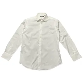 Michael Kors White Cotton Dress Shirt