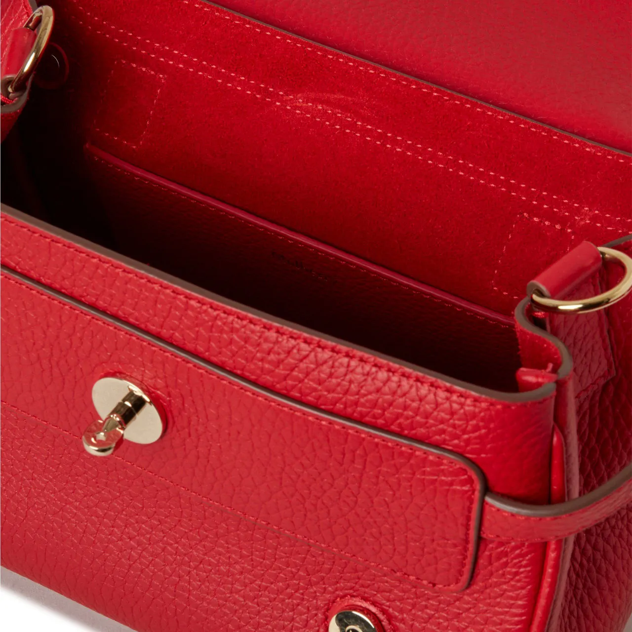 MULBERRY Alexa Mini Satchel - Scarlet Red