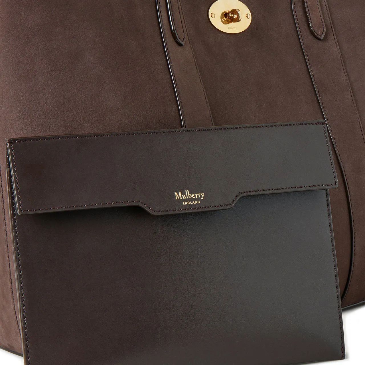 MULBERRY Bayswater Tote Bag - Ebony