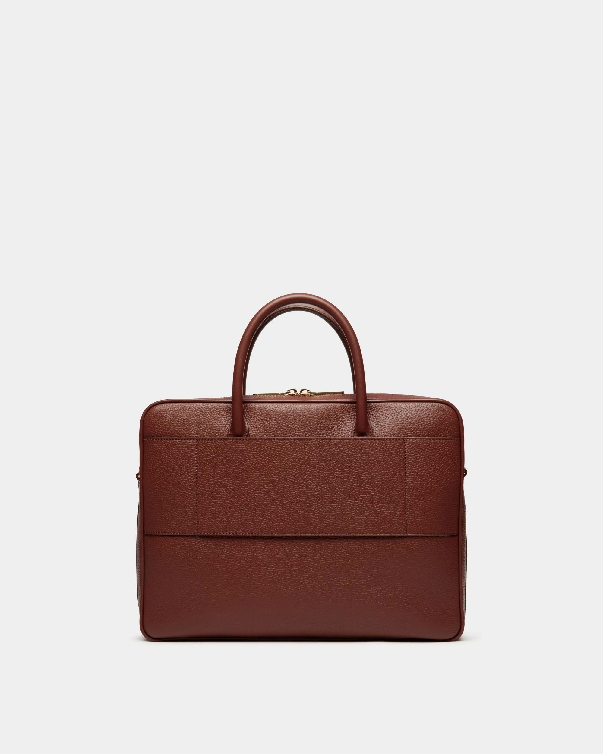 Oeden Briefcase in Brown Leather