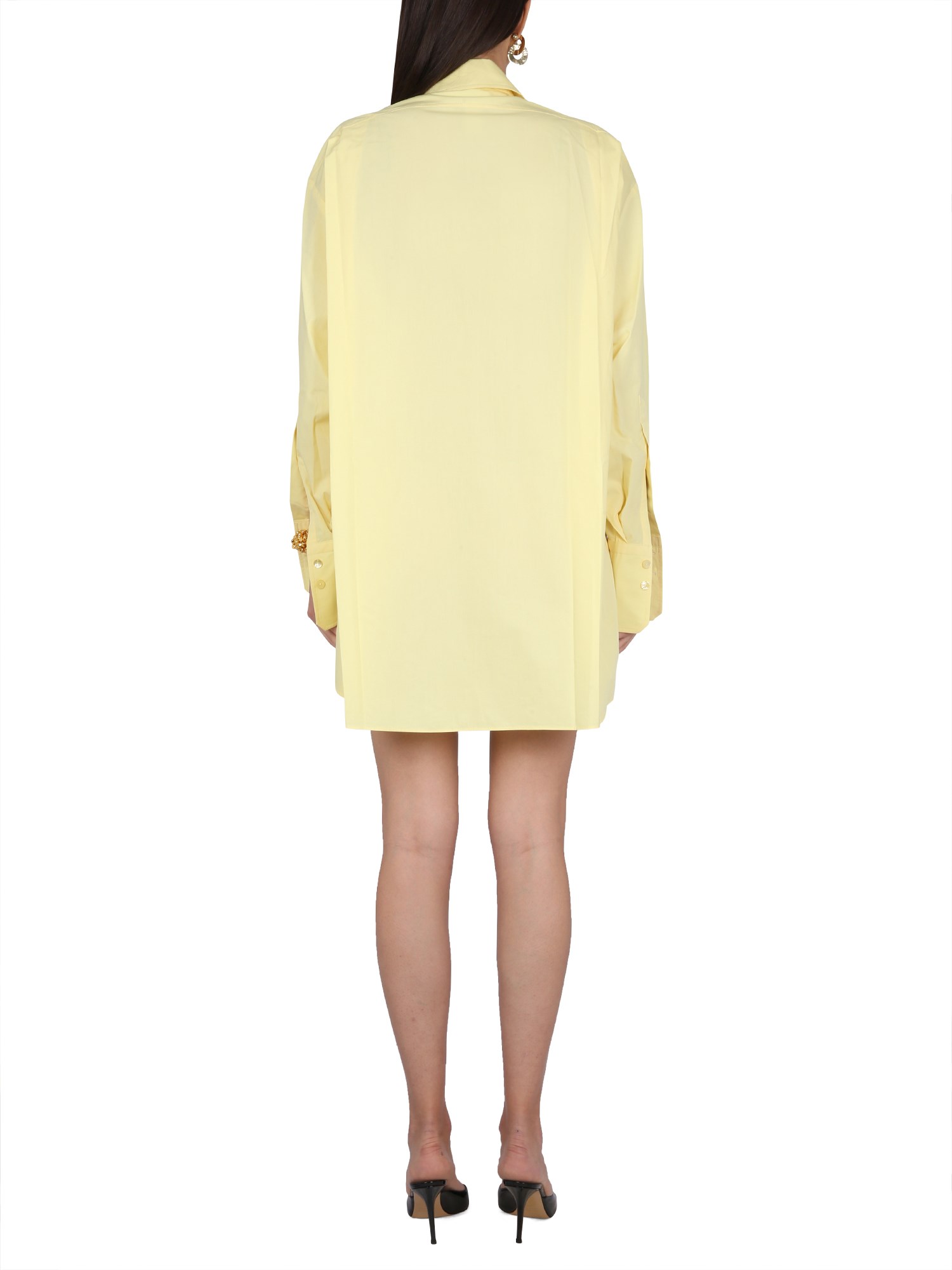 PATOU    COTTON POPLIN SHIRT DRESS