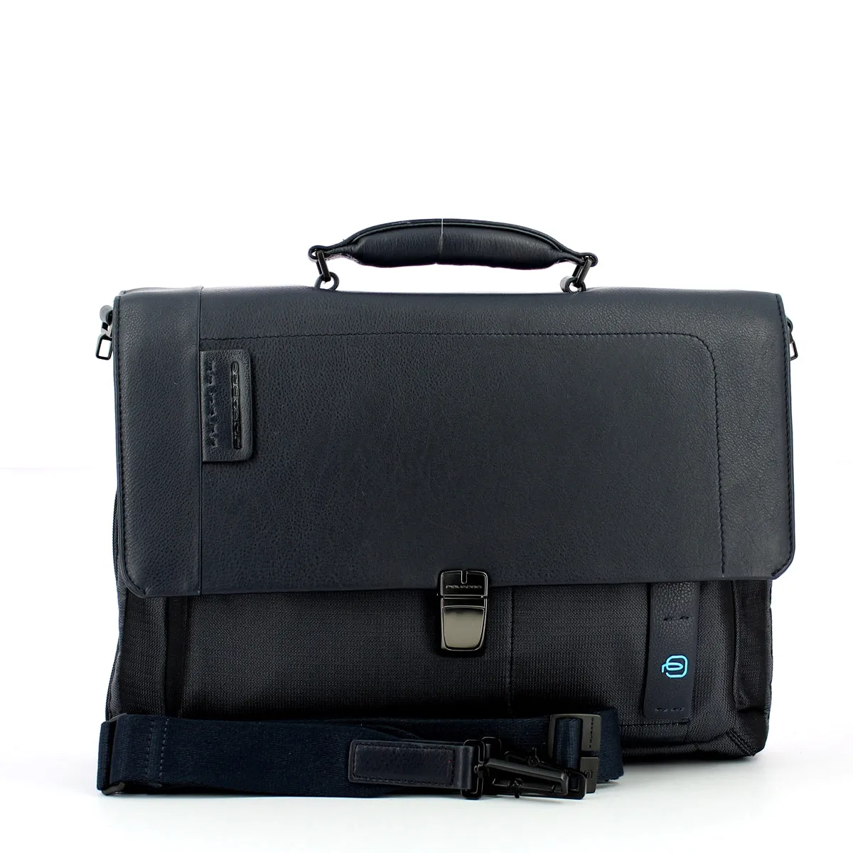 Piquadro - Expandable 15.0 Laptop Briefcase P16 - CA3111P16 - CHEV/BLU