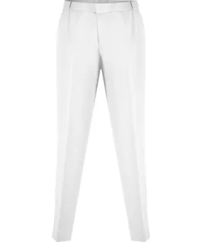 Point of View Label Women's Forever Dress Pants With Satin Piping