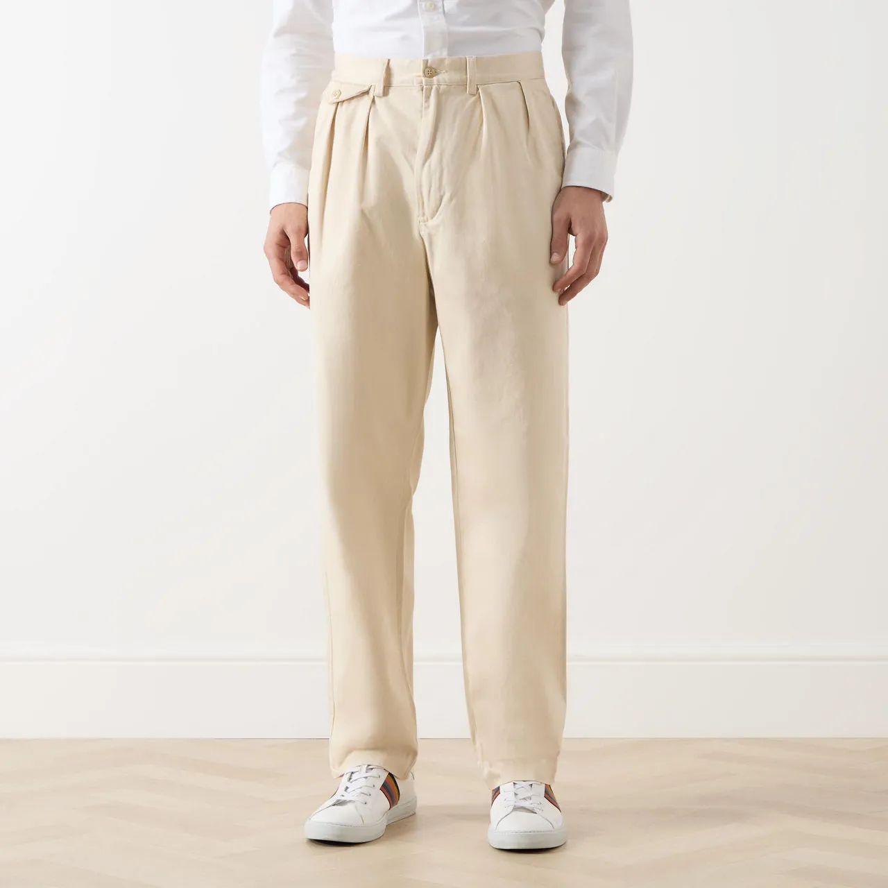 POLO RALPH LAUREN Whitman Pleated Chinos - Tan