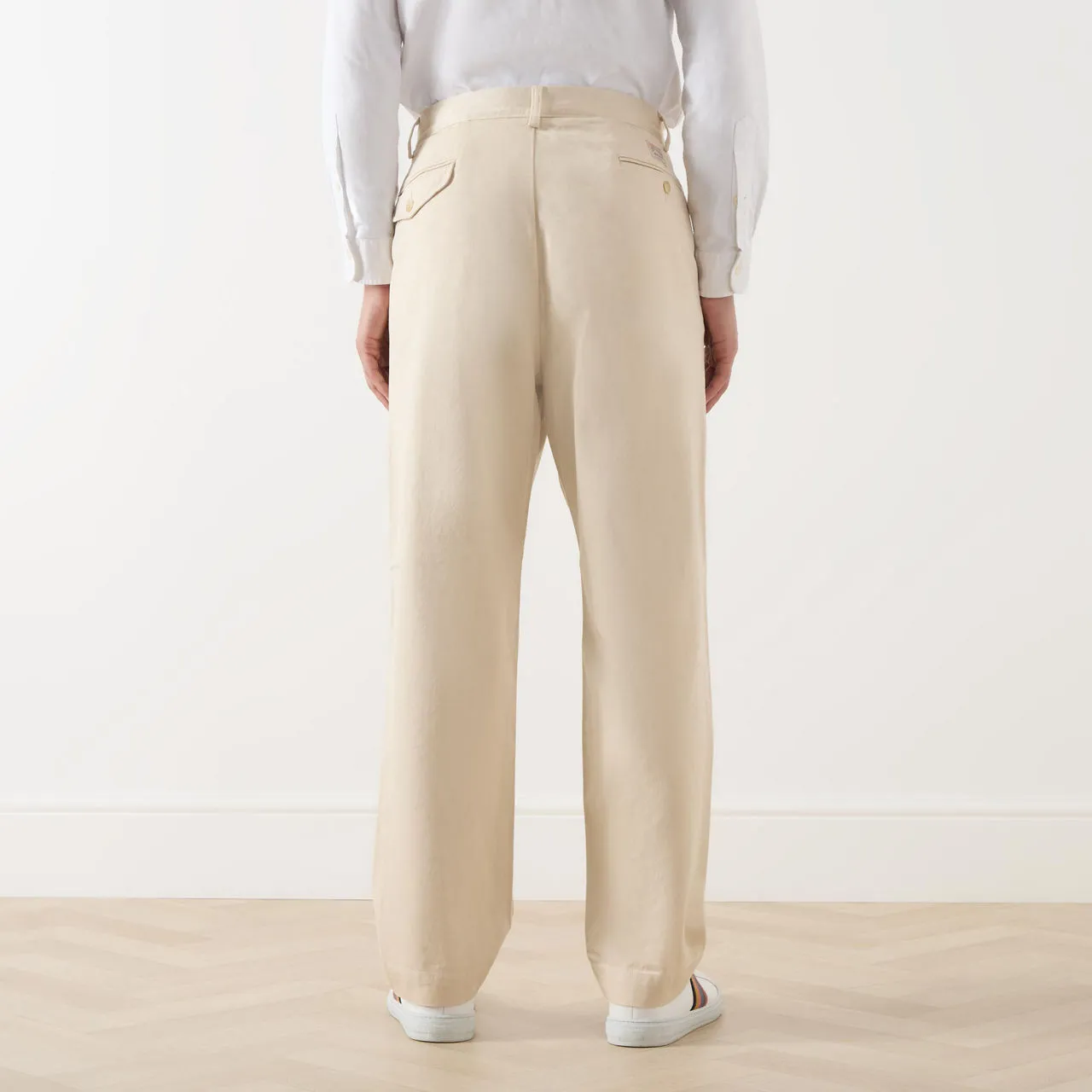 POLO RALPH LAUREN Whitman Pleated Chinos - Tan