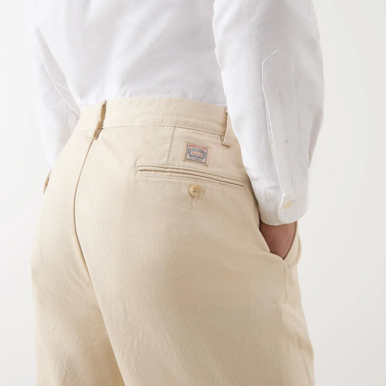 POLO RALPH LAUREN Whitman Pleated Chinos - Tan