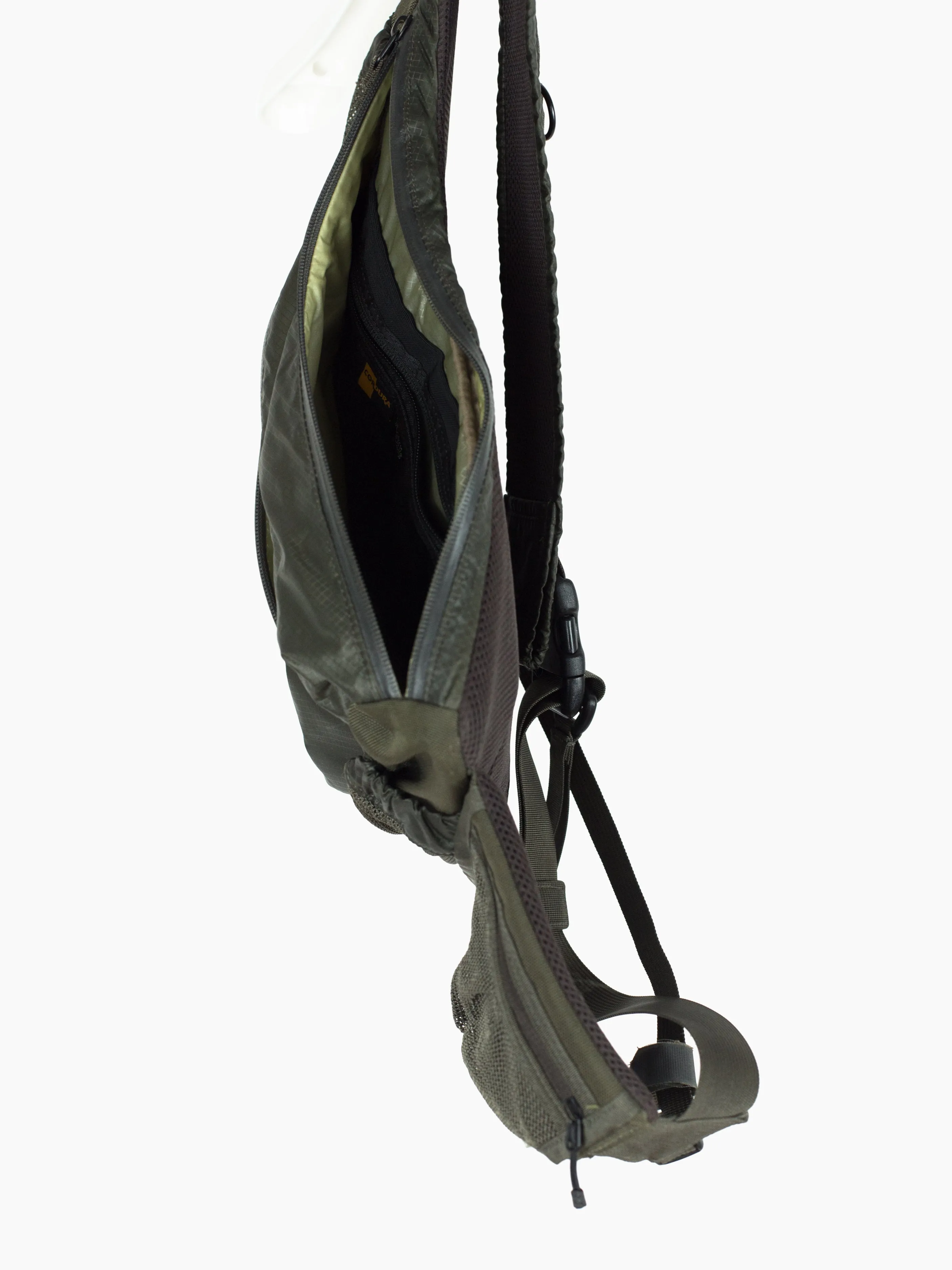 Porter Liquid 00s Olive Messenger Bag