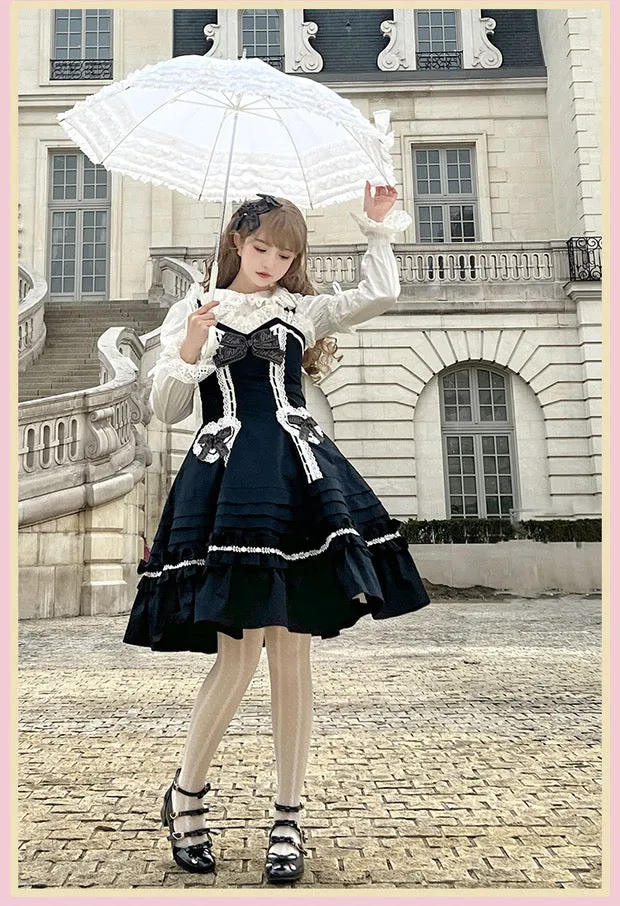 Pre-order Full of love dolly slip dress lolita fashion JSK