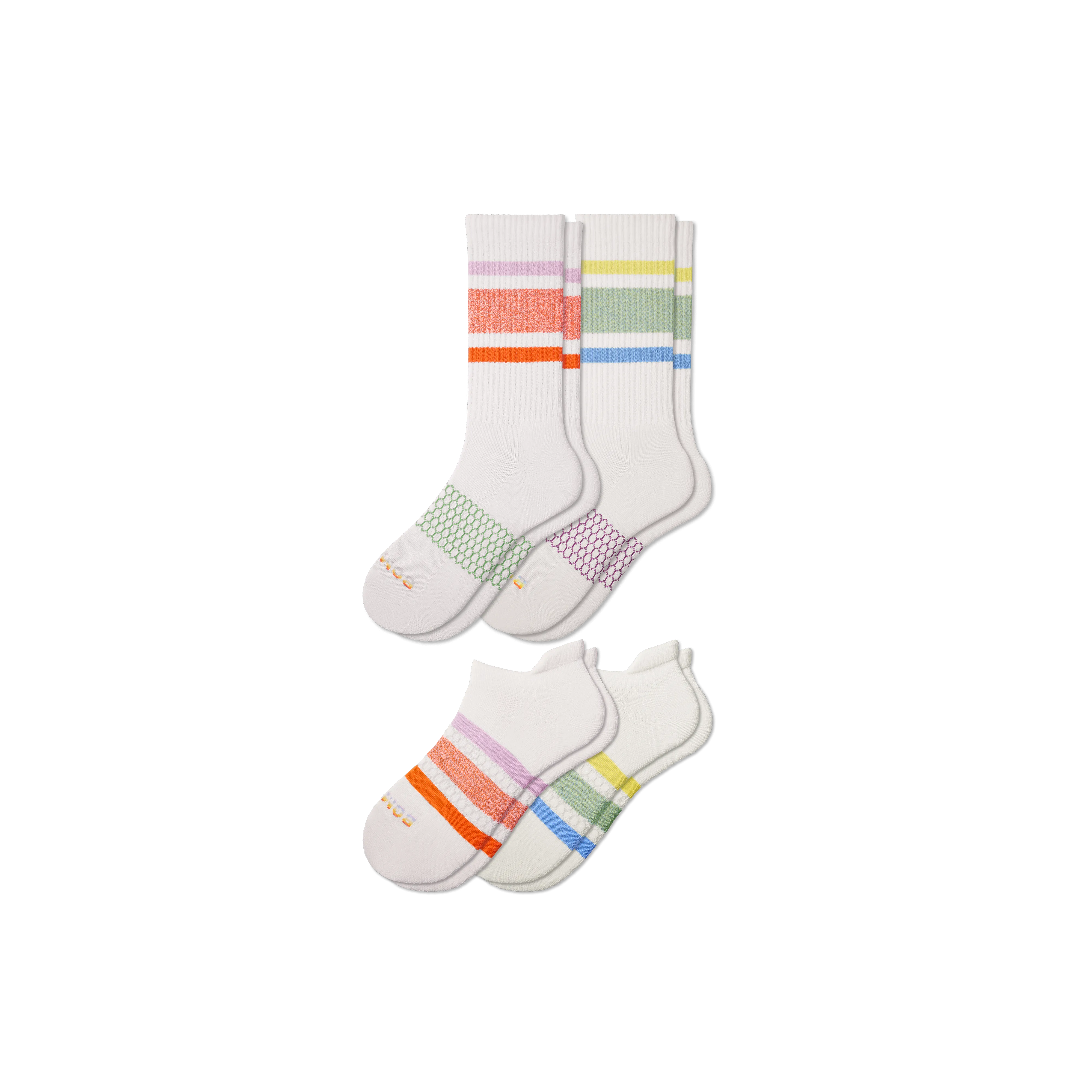 Pride Ankle & Calf Sock 4-Pack