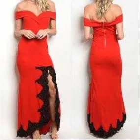 Red Formal Gown Dress