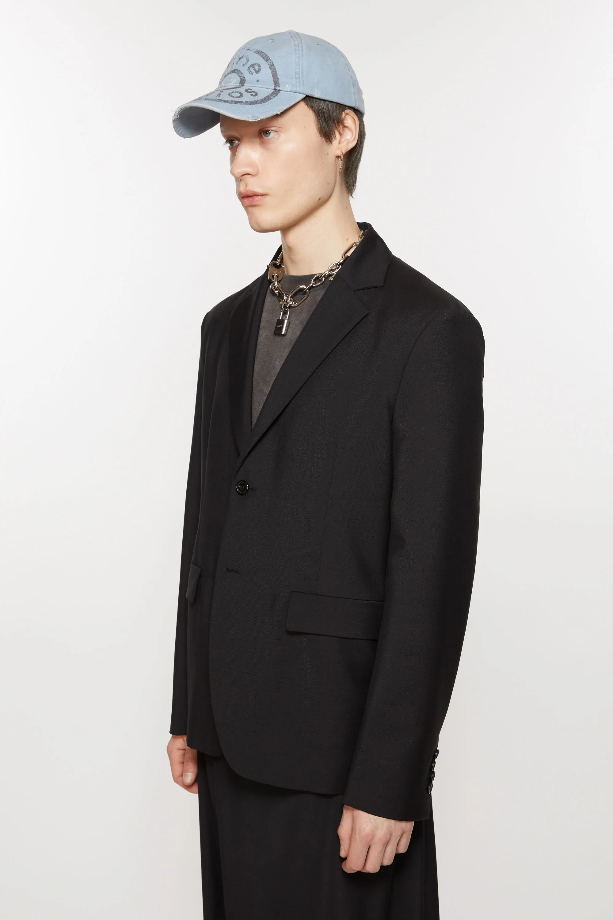 Regular fit suit jacket