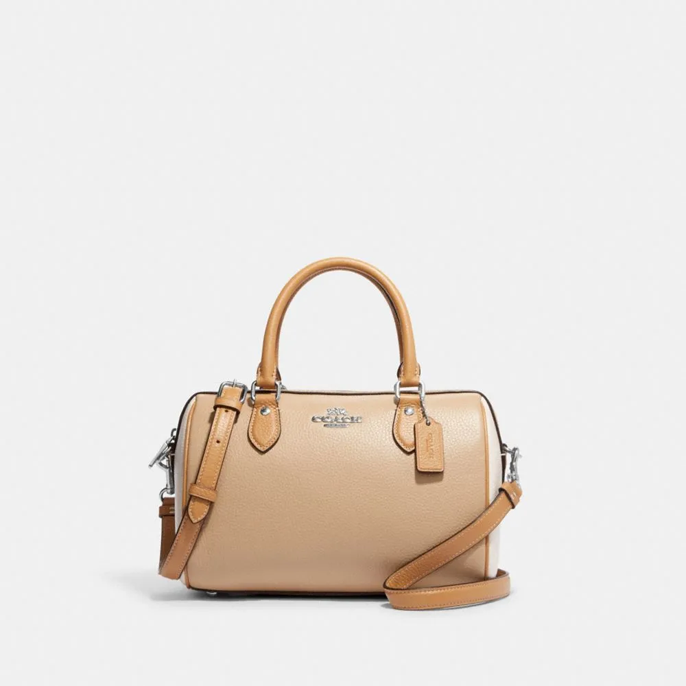 Rowan Satchel Bag In Colorblock