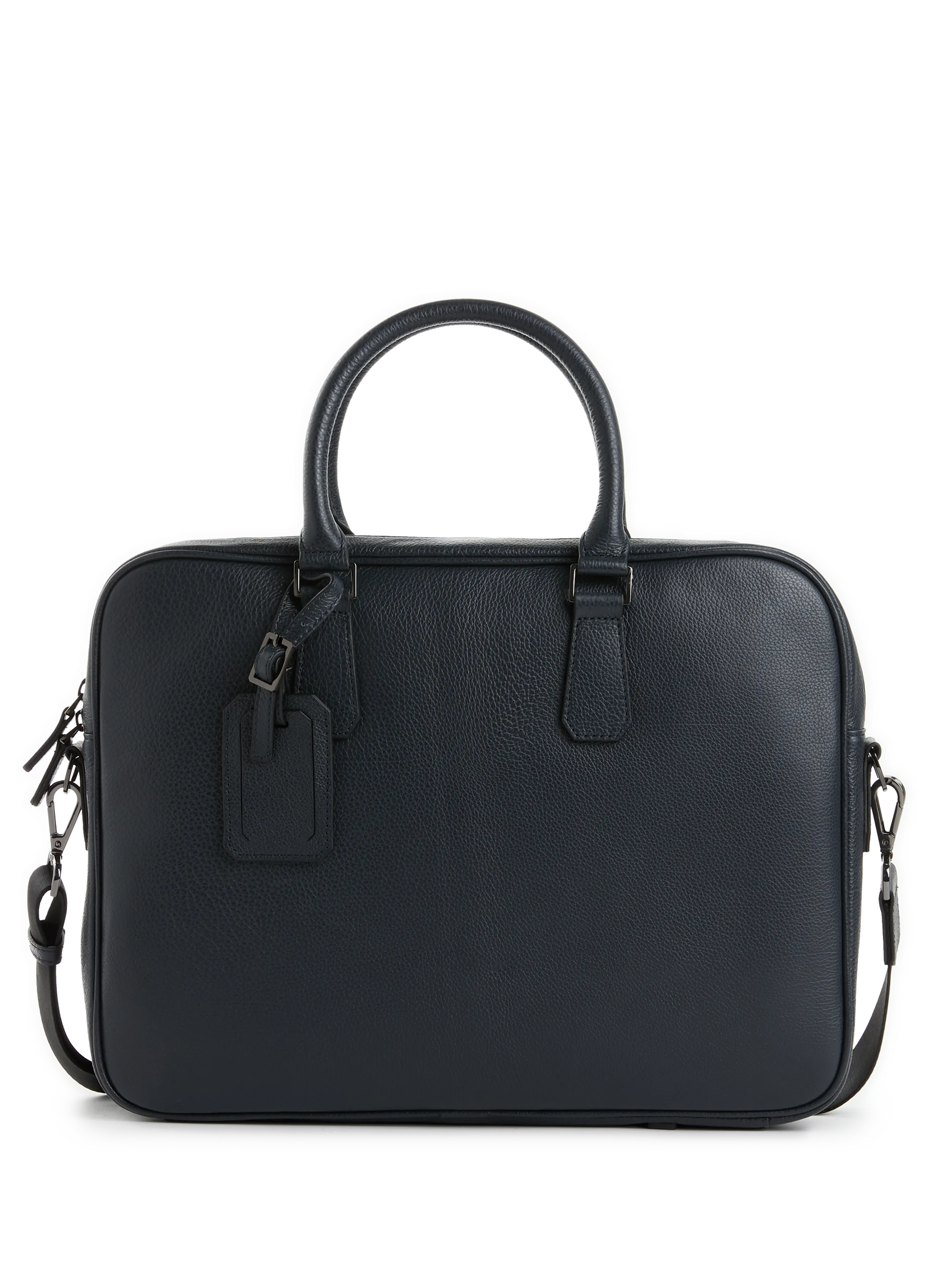 Saison 1865  Leather briefcase - Blue