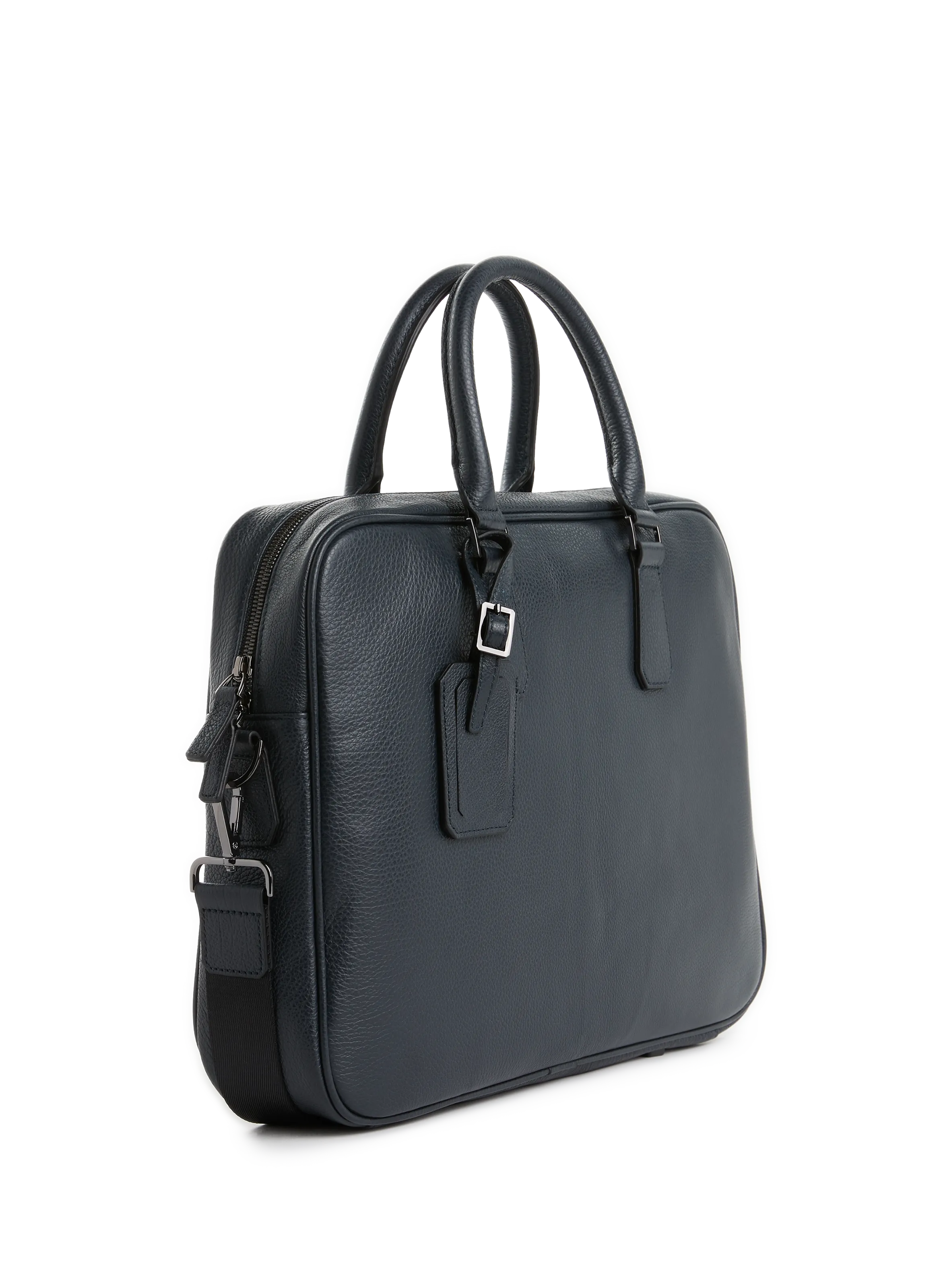 Saison 1865  Leather briefcase - Blue