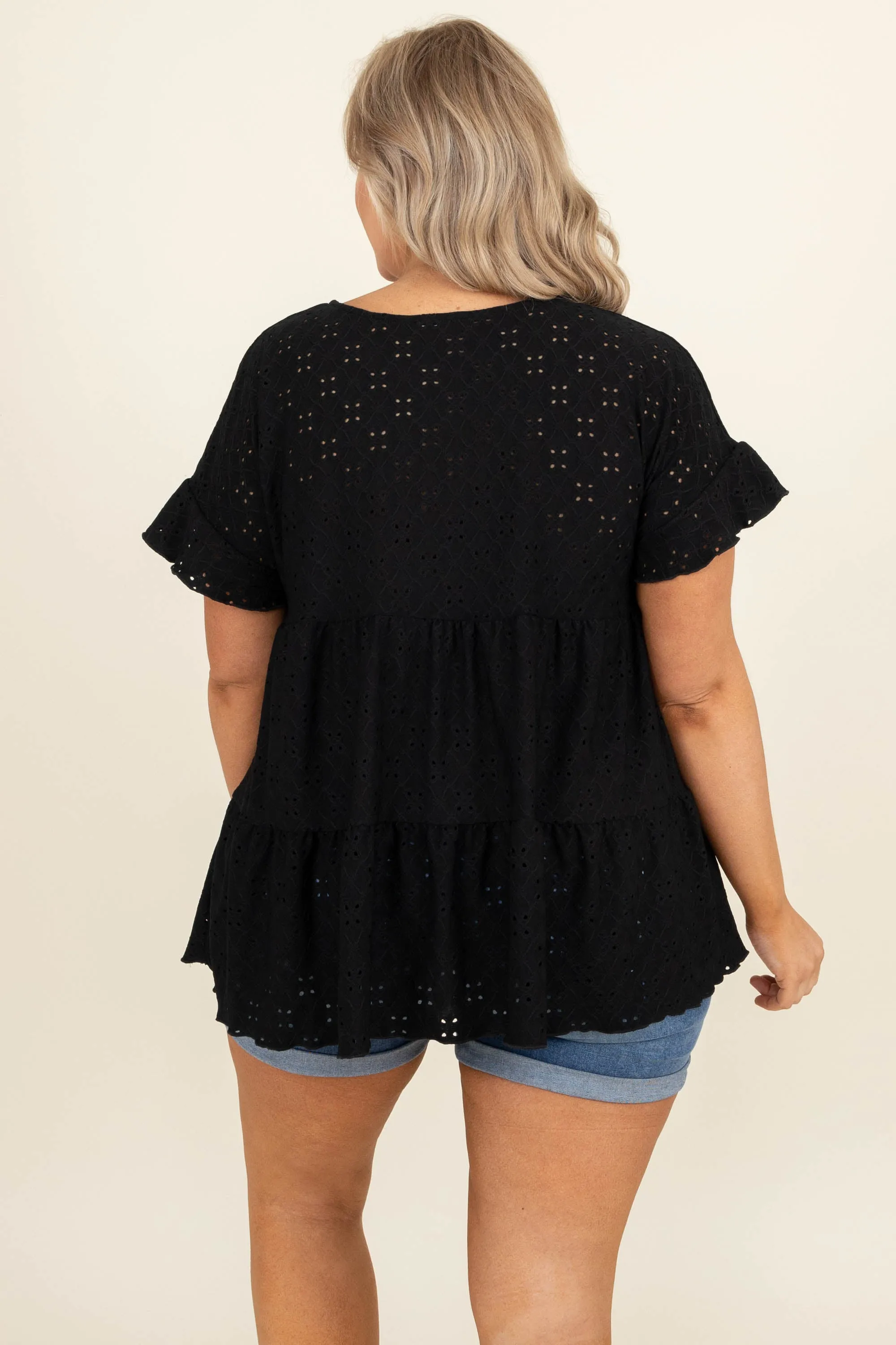 Shady Mood Top, Black