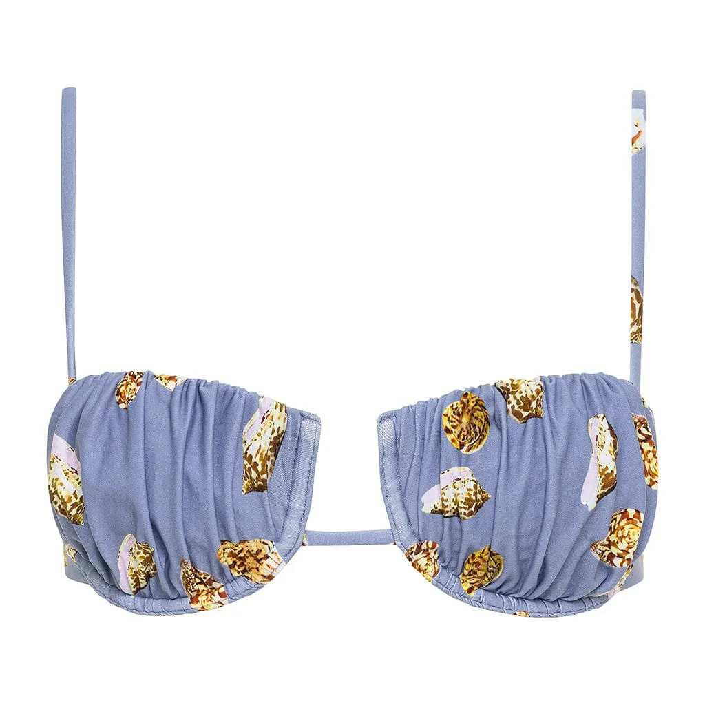 Shell Petal Bikini Top