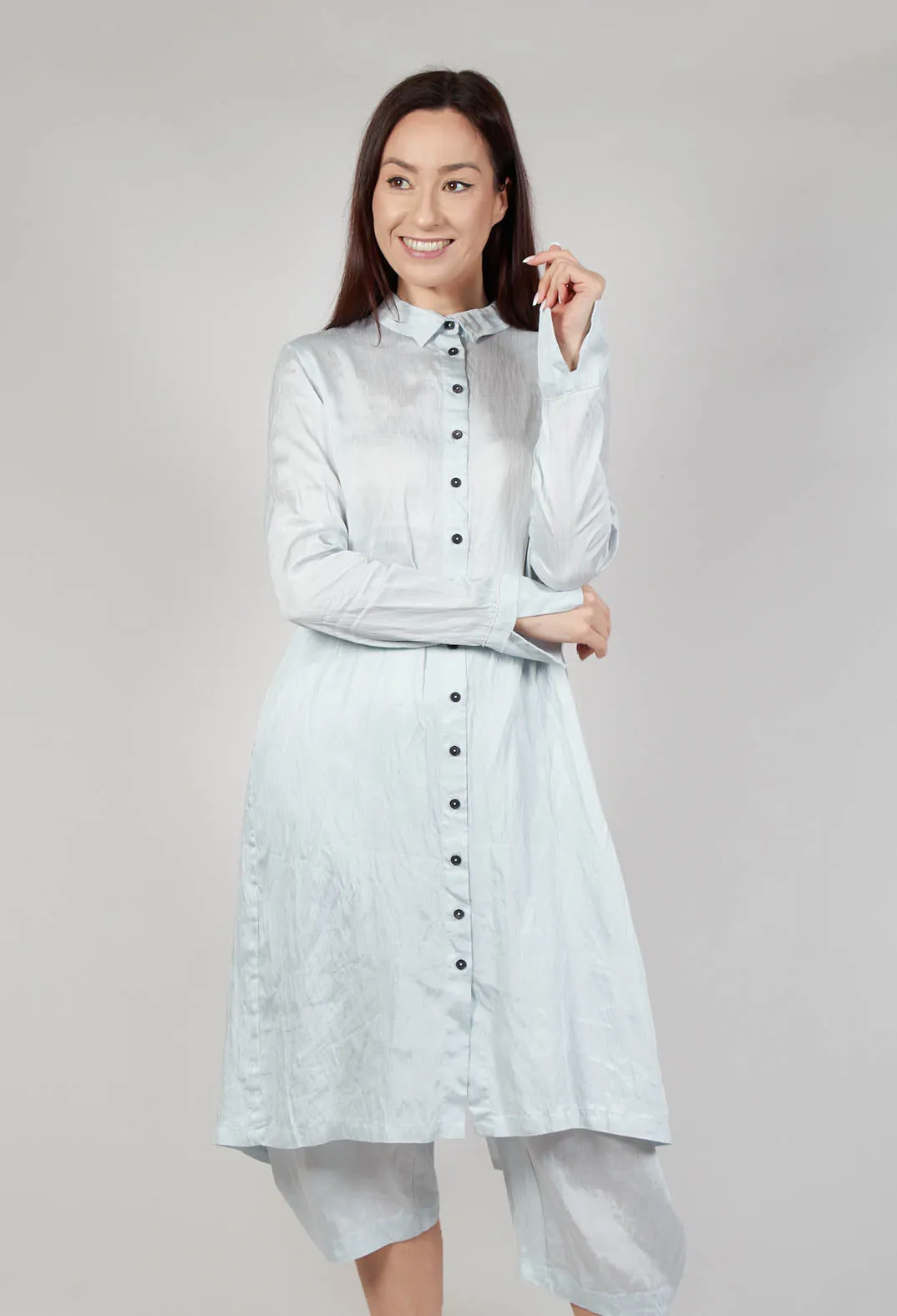 Shirt Dress in Enzian 10%