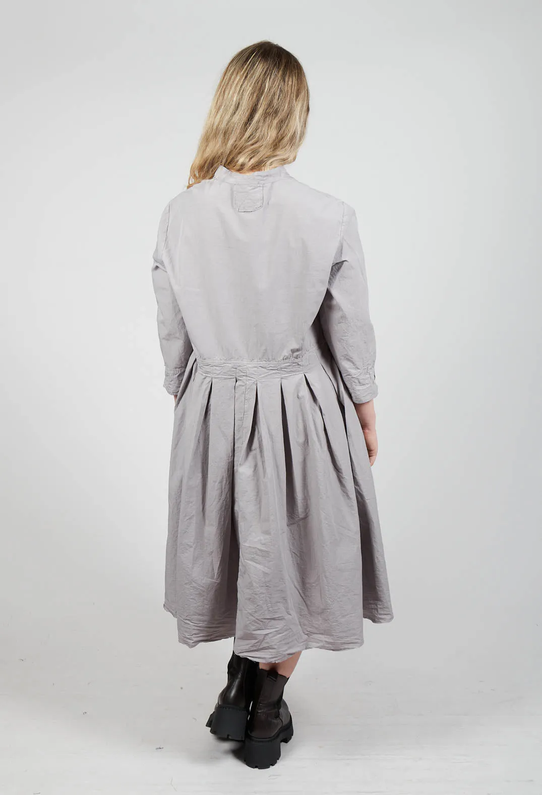 Shirt Dress in Taupe