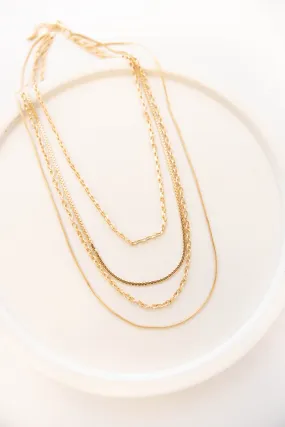 Spoil Me Necklace, Gold