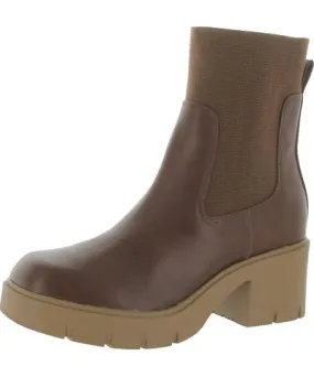 Sun + Stone Verityy Womens Faux Leather Ankle Boots