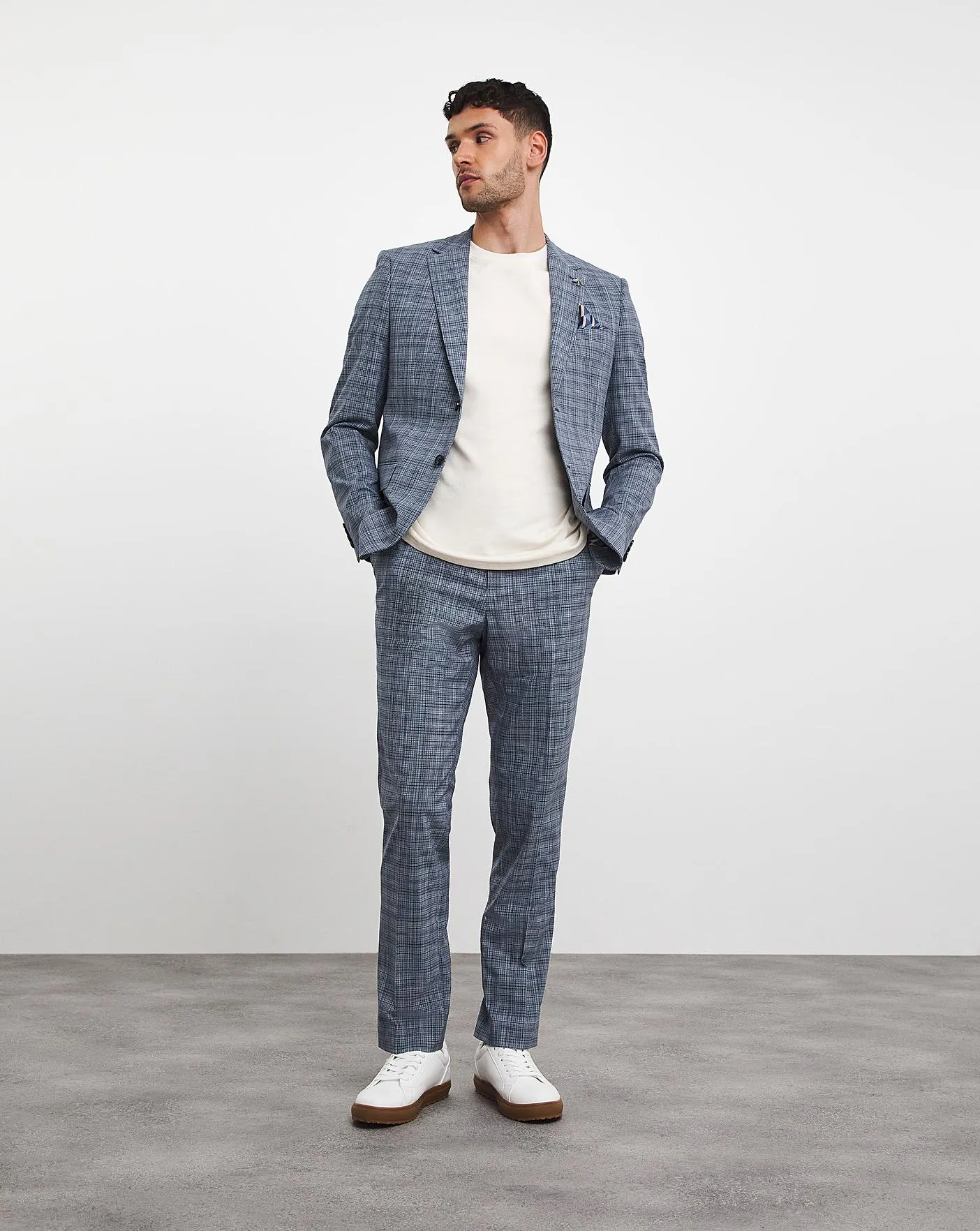 Textured Suit Jacket