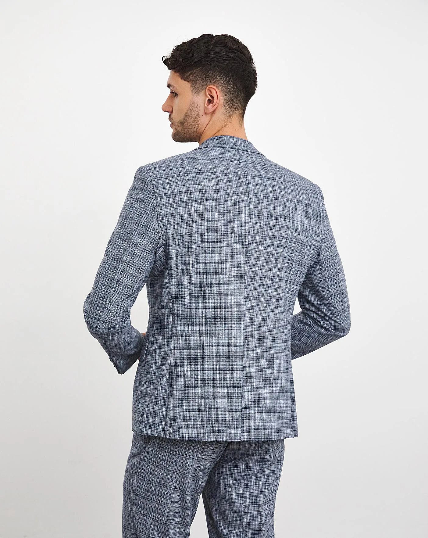 Textured Suit Jacket