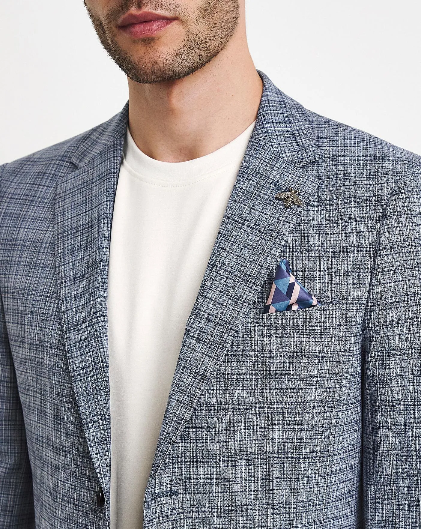 Textured Suit Jacket