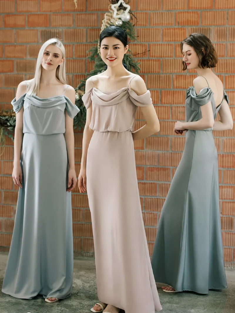 The Reana Bridesmaid Satin Series