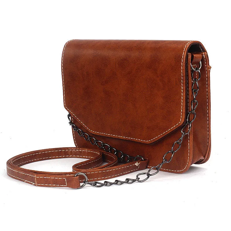 Trendy Women Retro Imitation leather Shoulder Bag Satchel Hasp Hbag Messenger In Forward