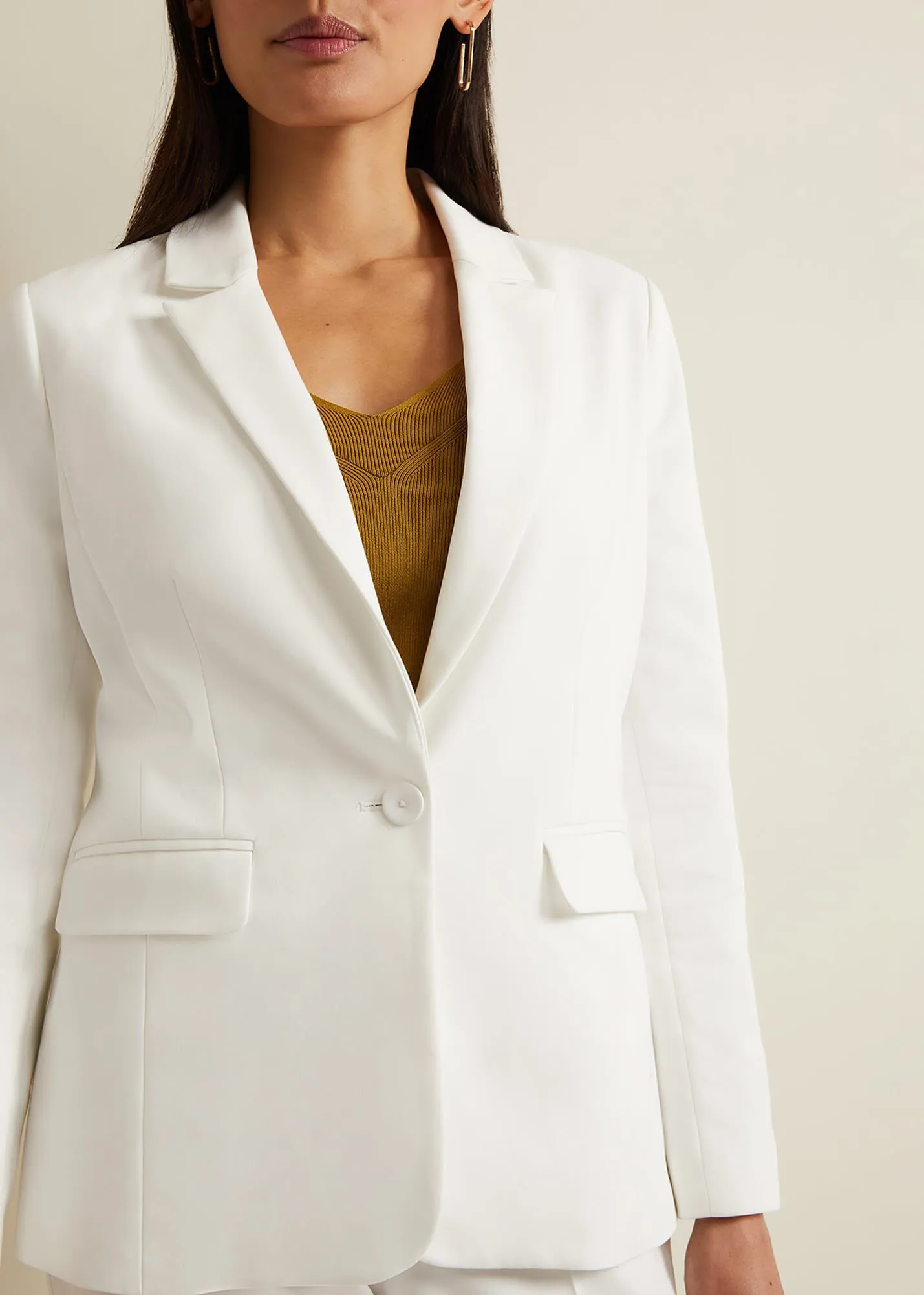 Ulrica Fitted Suit Jacket