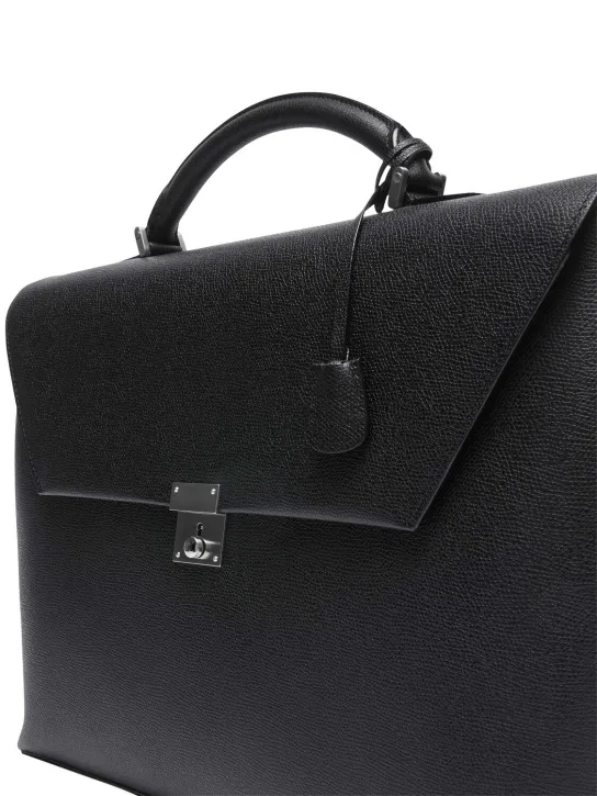 Valextra   Avietta leather briefcase 