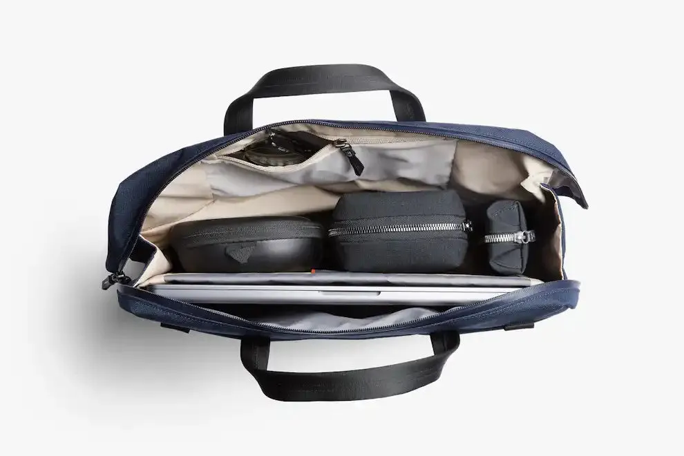 Via Work Bag Tech Briefcase in Navy