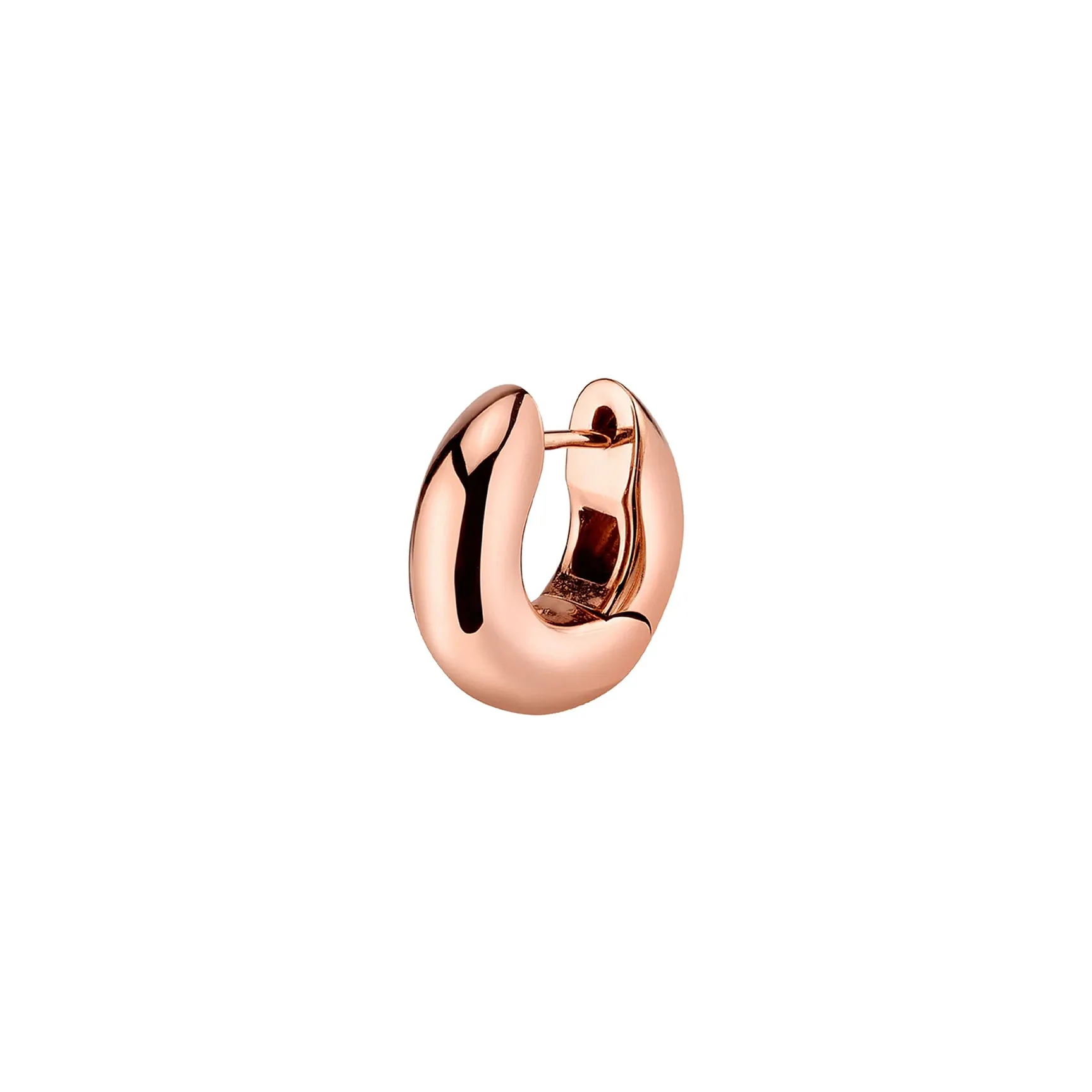 Wide Hoop #3 - 14k Rose Gold