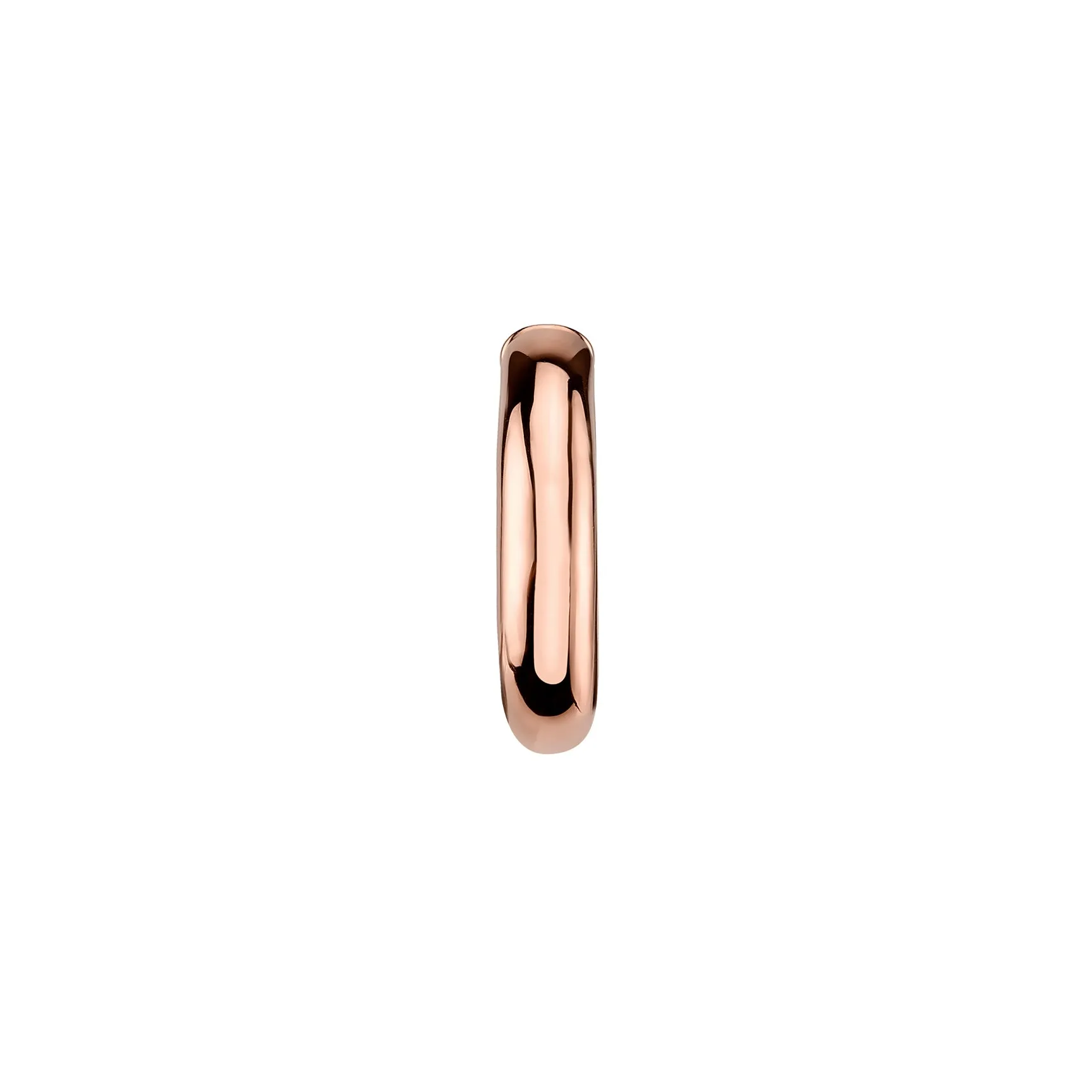 Wide Hoop #3 - 14k Rose Gold