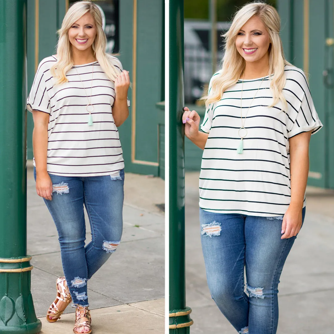 Wide Open Spaces Top, Ivory