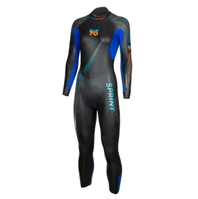 Womens Blue Seventy Sprint Fullsuit