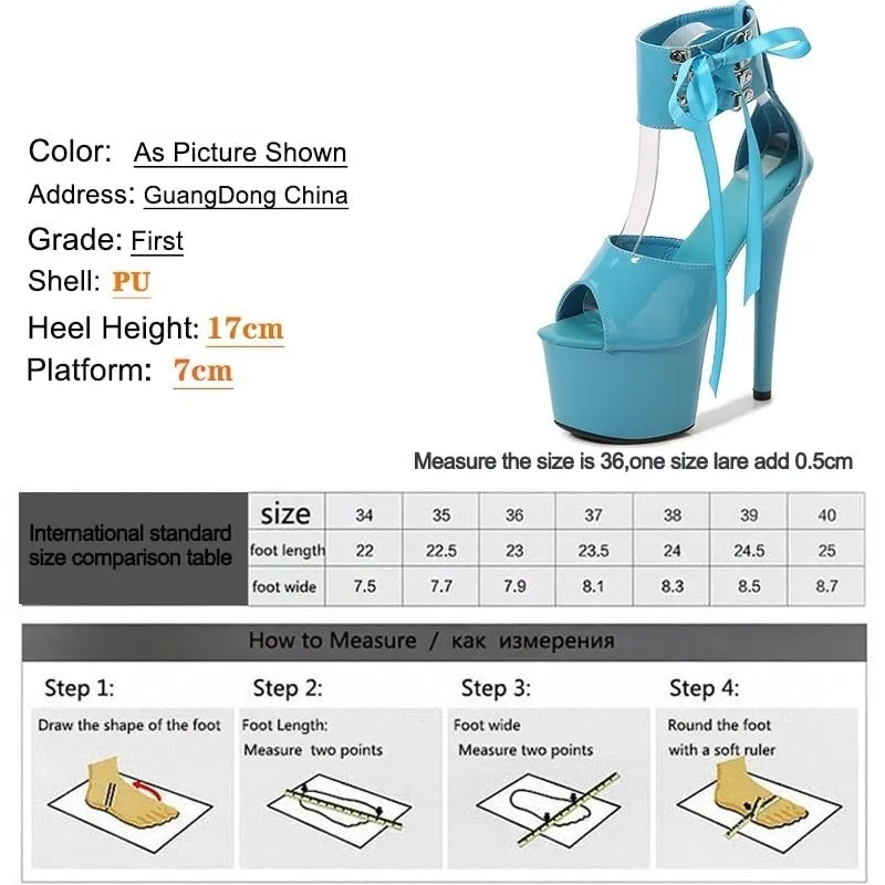 Women's Modern Party Fashion Mixed Colors Ankle Strap Cover Heel Pumps