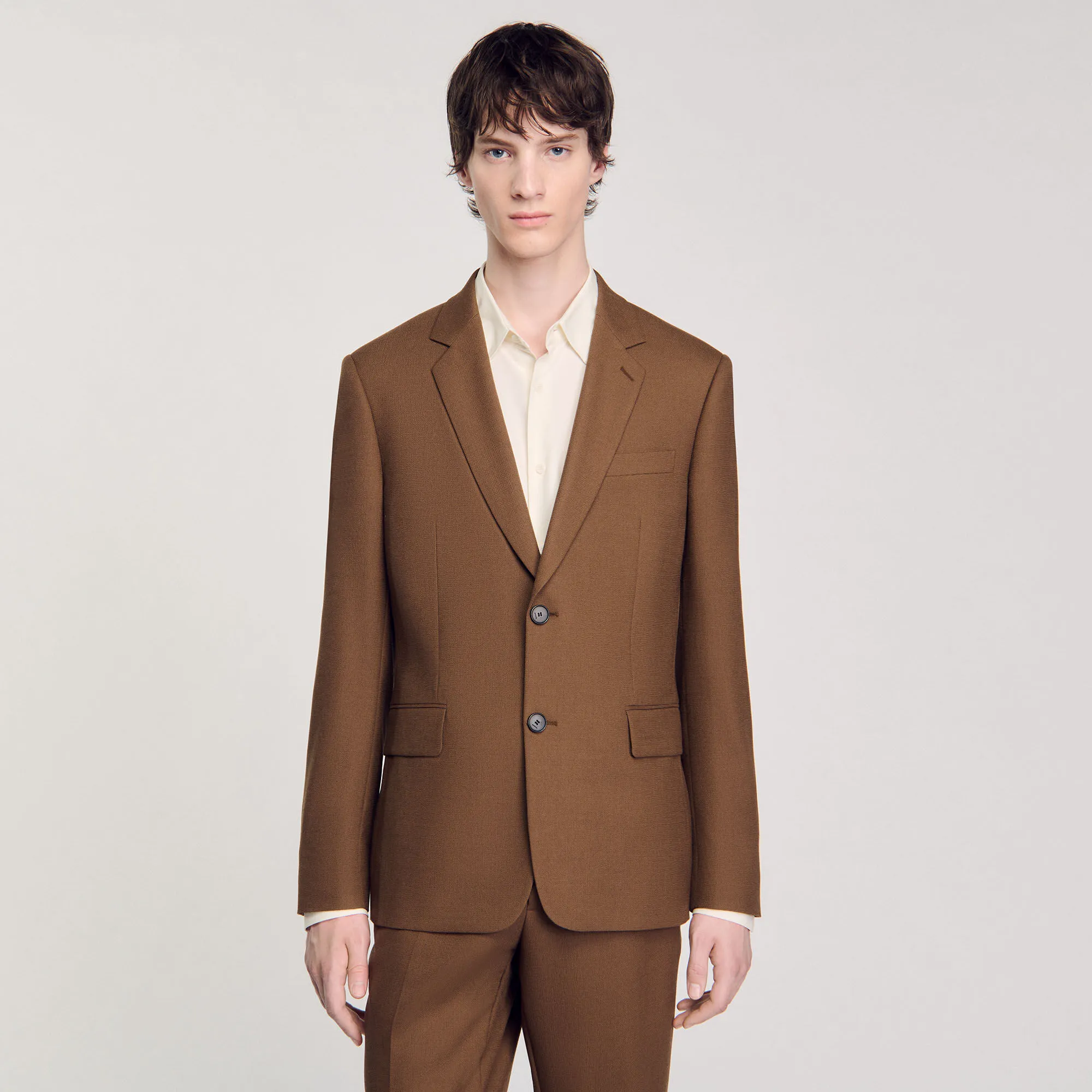 Wool suit jacket 